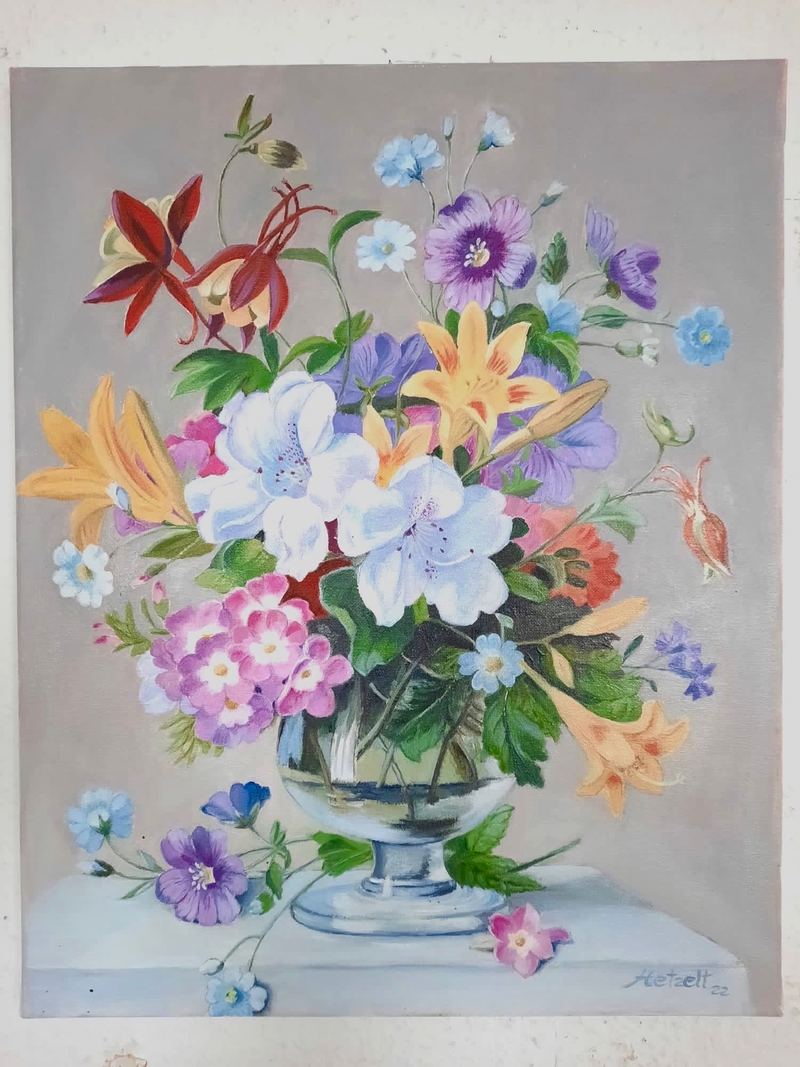 Ölgemälde, 40 x 50 cm, von Gisela Hetzelt