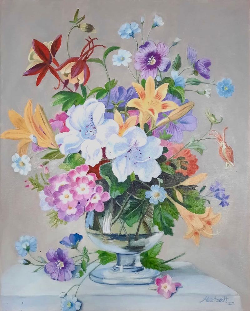 Ölgemälde, 40 x 50 cm, von Gisela Hetzelt