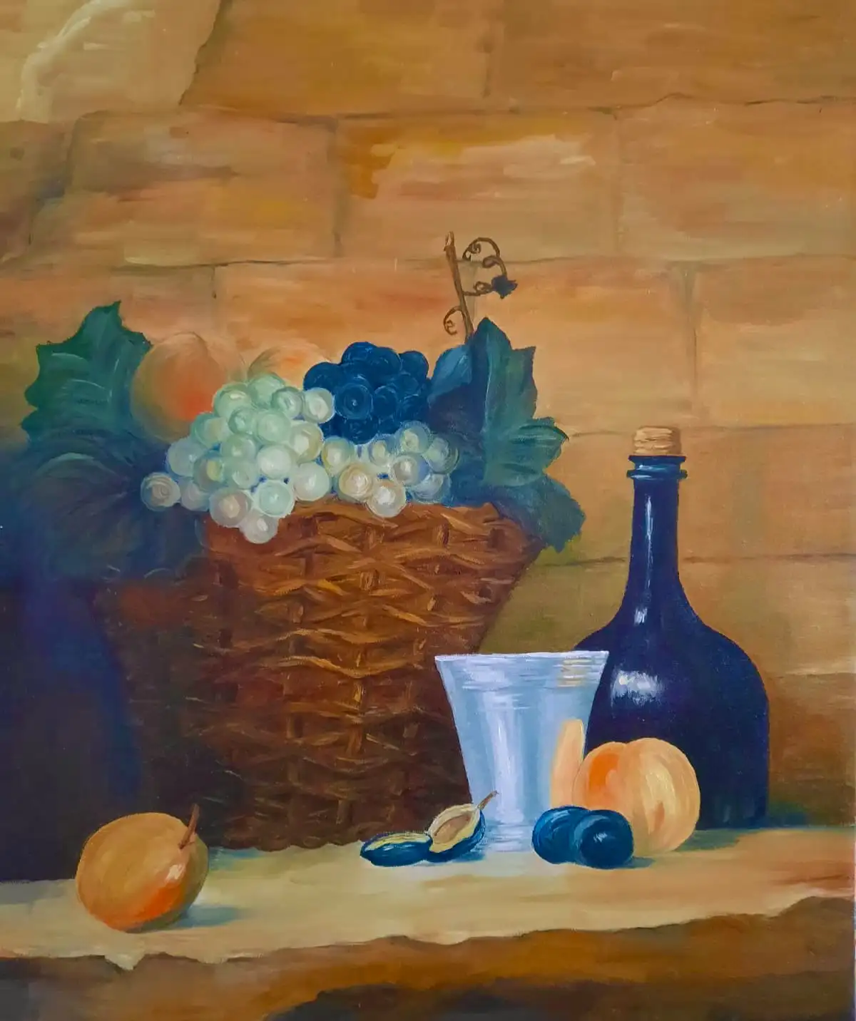 Ölgemälde, 50 x 60 cm aus der Serie Öl & Acryl – Eine Auswahl von Gisela Hetzelt