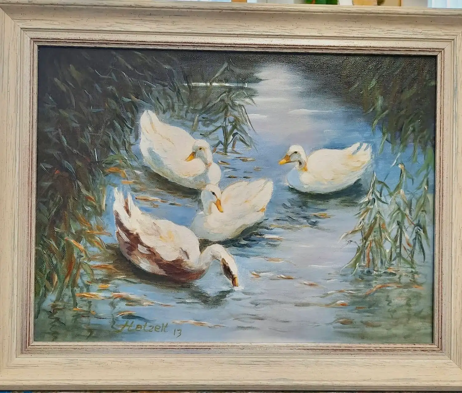 Acrylgemälde, 40 x 50 cm, von Gisela Hetzelt
