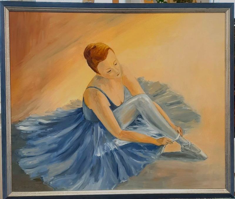 Ölgemälde, 60 x 50 cm aus der Serie Öl – Eine Auswahl von Gisela Hetzelt