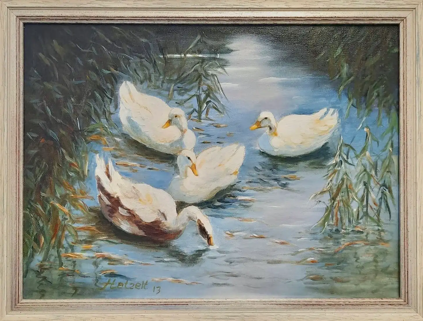 Acrylgemälde, 40 x 50 cm, von Gisela Hetzelt