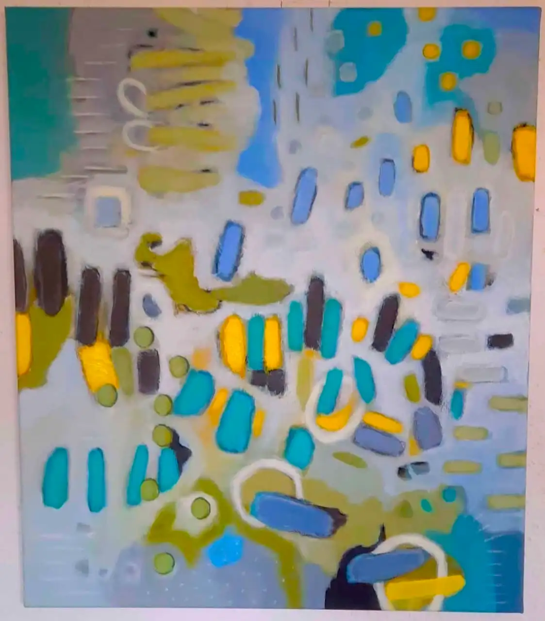 Acrylgemälde, 60 x 80 cm aus der Serie Acryl – Modern von Gisela Hetzelt