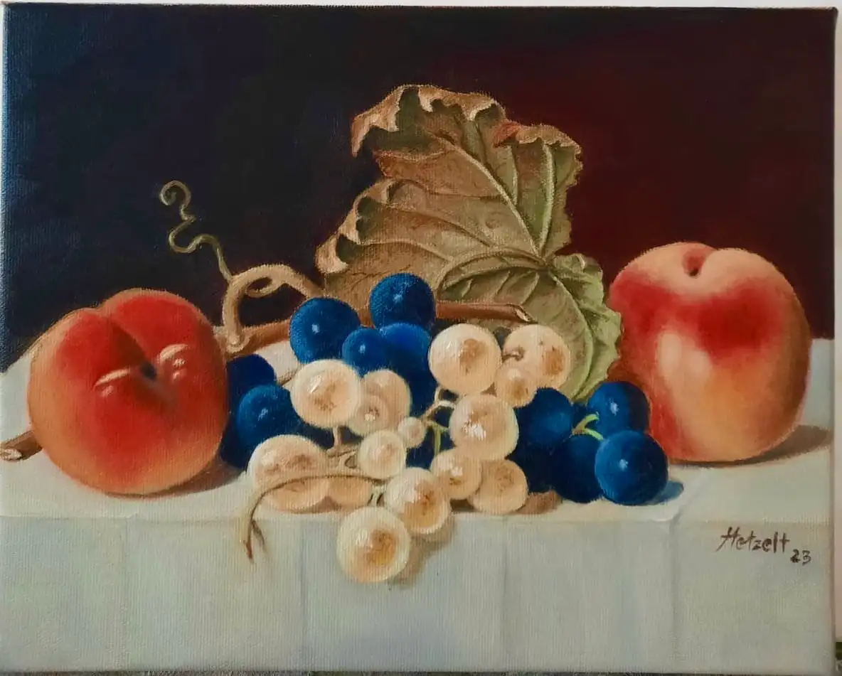 Ölgemälde, 30 x 24 cm aus der Serie Öl & Acryl – Eine Auswahl von Gisela Hetzelt