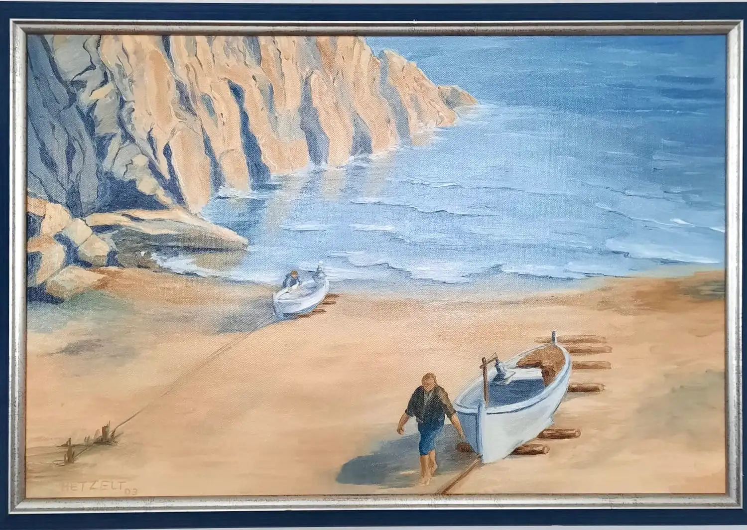 Ölgemälde, 60 x 50 cm, von Gisela Hetzelt