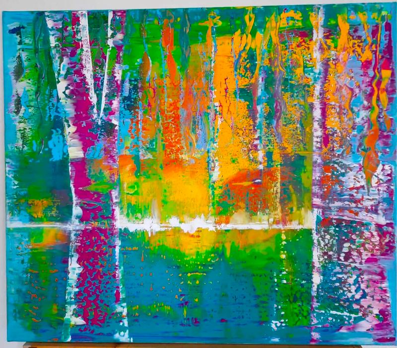 Acryl – Modern – Gemälde von Gisela Hetzelt